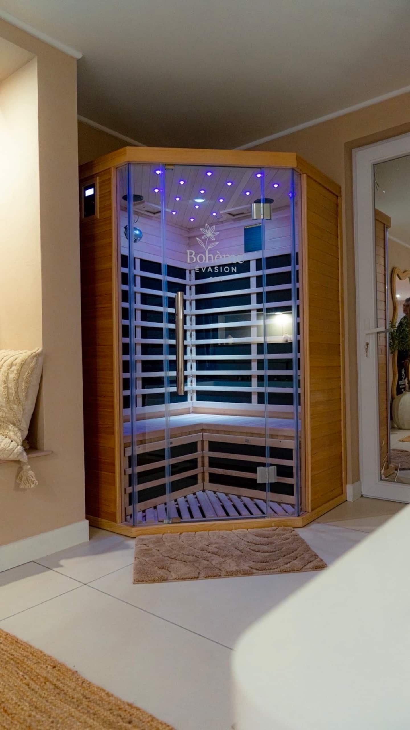 Sauna infrarouge privatif Bohème Évasion